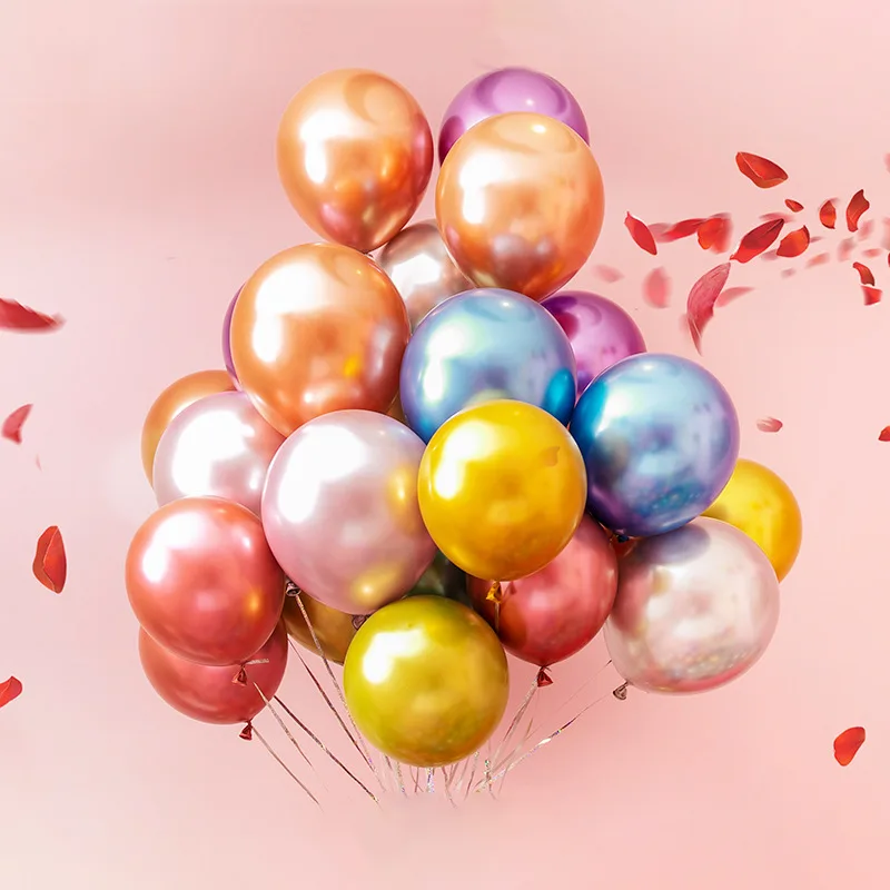 Belon lateks logam 12 inci