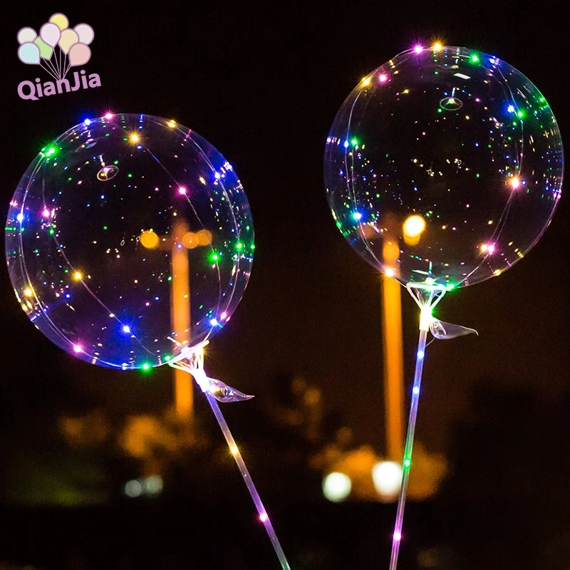 Kaedah pengeluaran belon bobo LED.