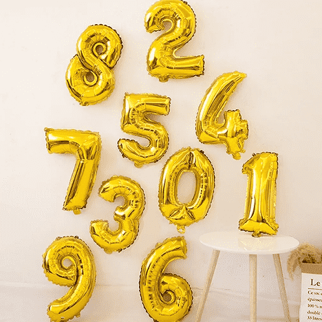 Mana nak dapat belon nombor