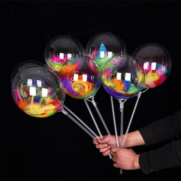 Belon bobo dengan pengisian bulu