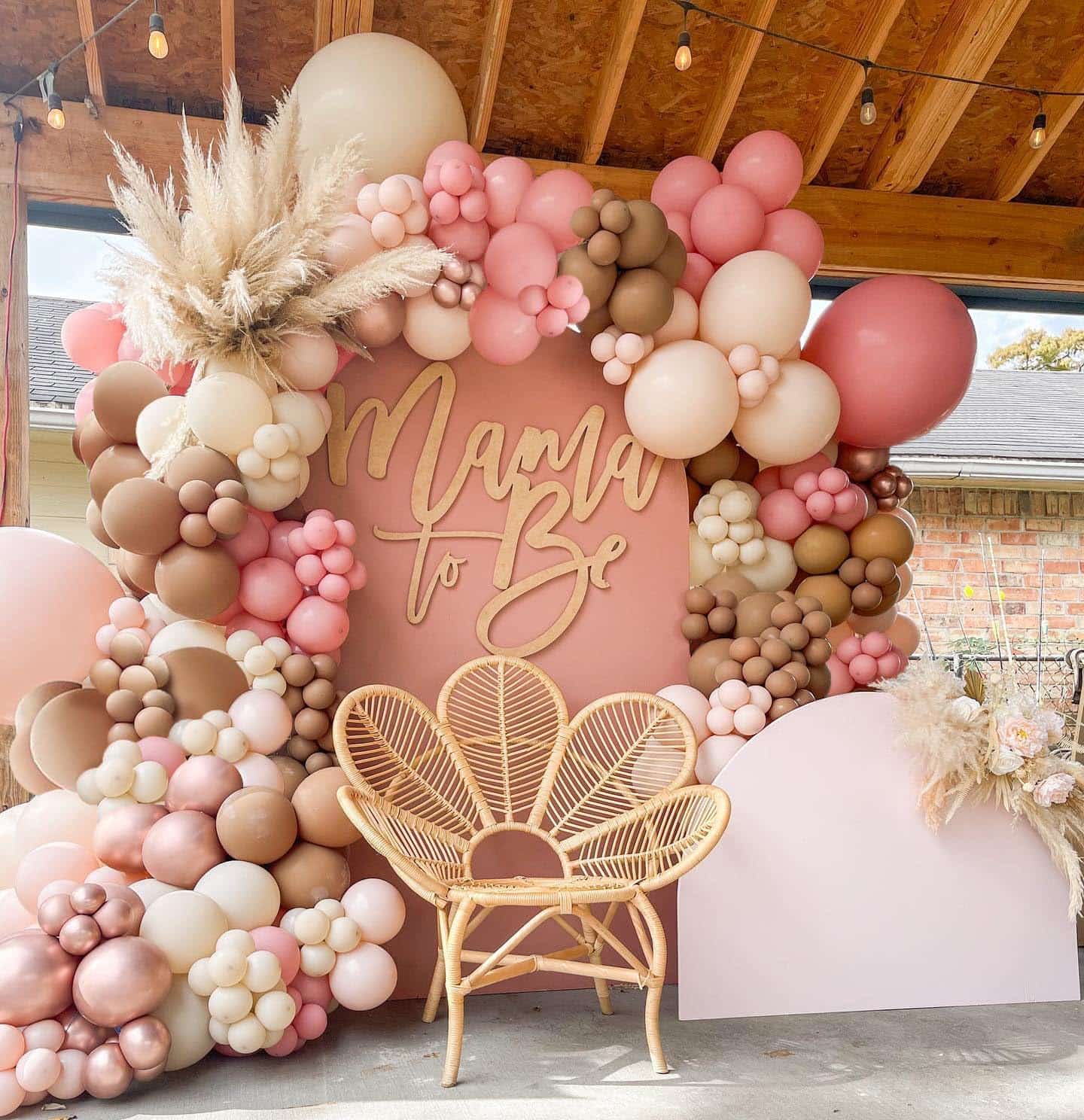 Kit Gerbang Garland Belon Perkahwinan Boho