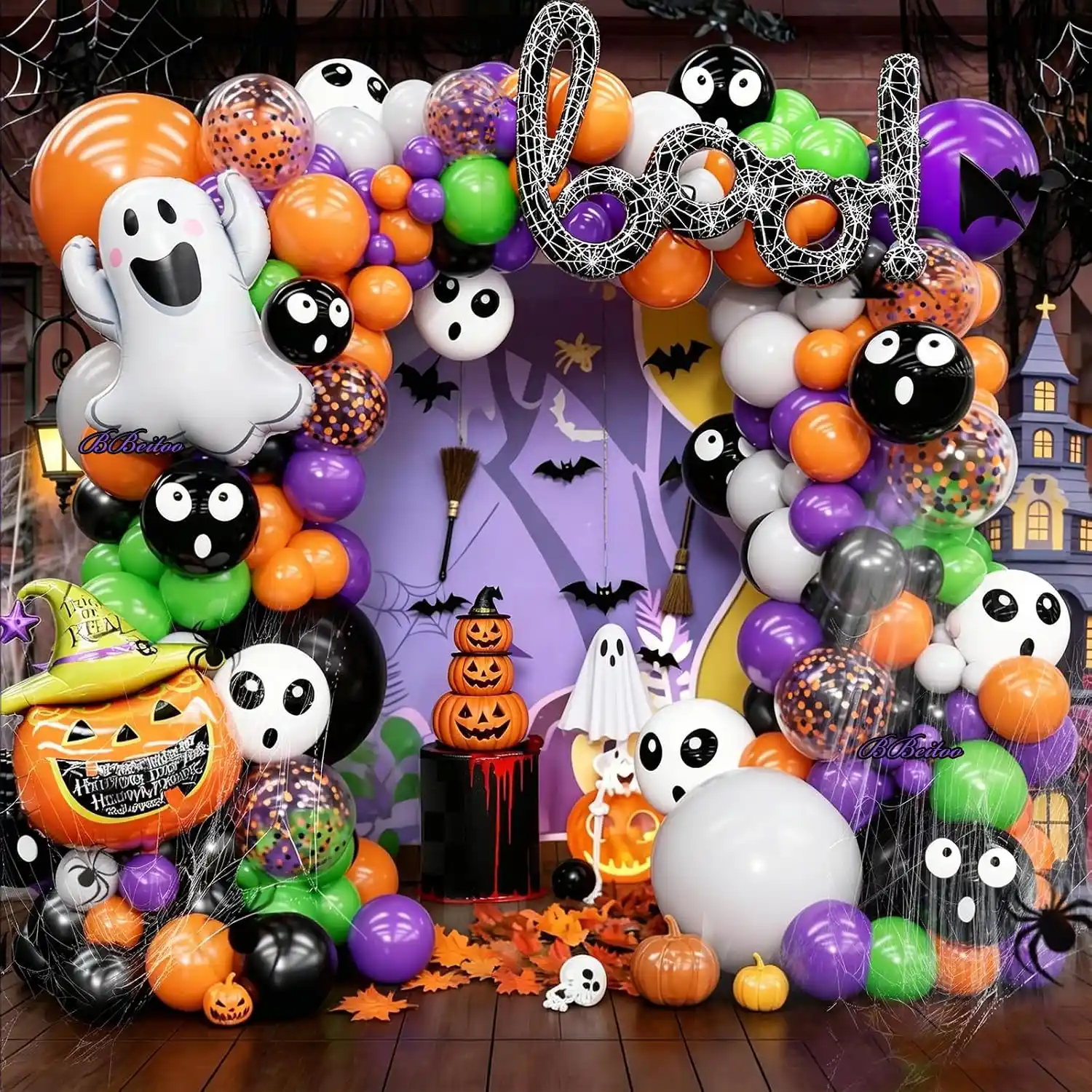 Kit Gerbang Garland Belon Halloween