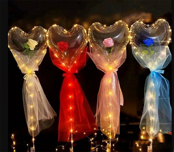 Set balon bobo berbentuk hati