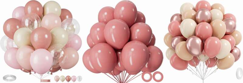 Dusty pink balloon small kit