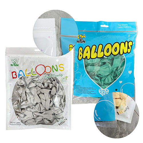 Wholesale Macaron pastel latex balloon private label packaging and cartons