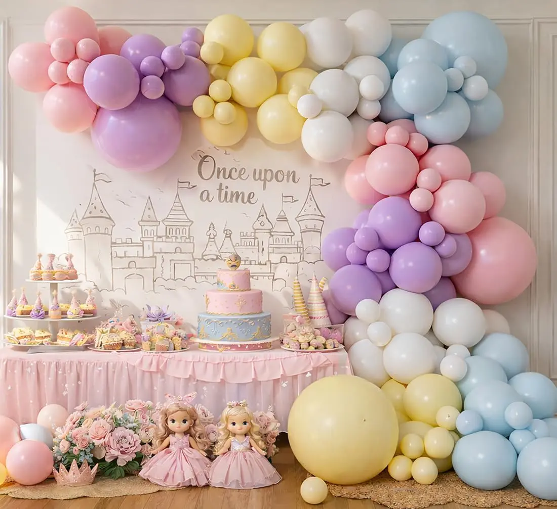 Kit Gerbang Garland Belon Pastel Macaron