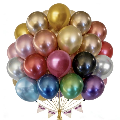Belon Warna Metalik Set Kecil