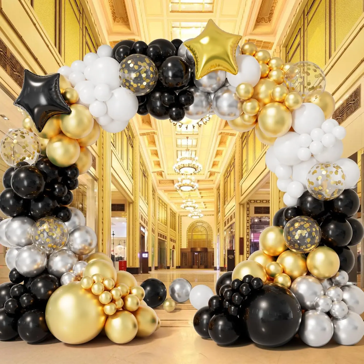 Kit Gerbang Garland Belon Tahun Baru