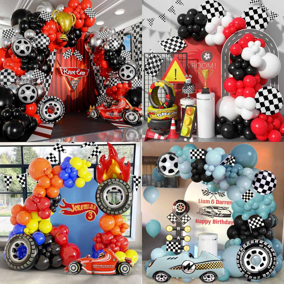 Kit gerbang belon kereta berlumba