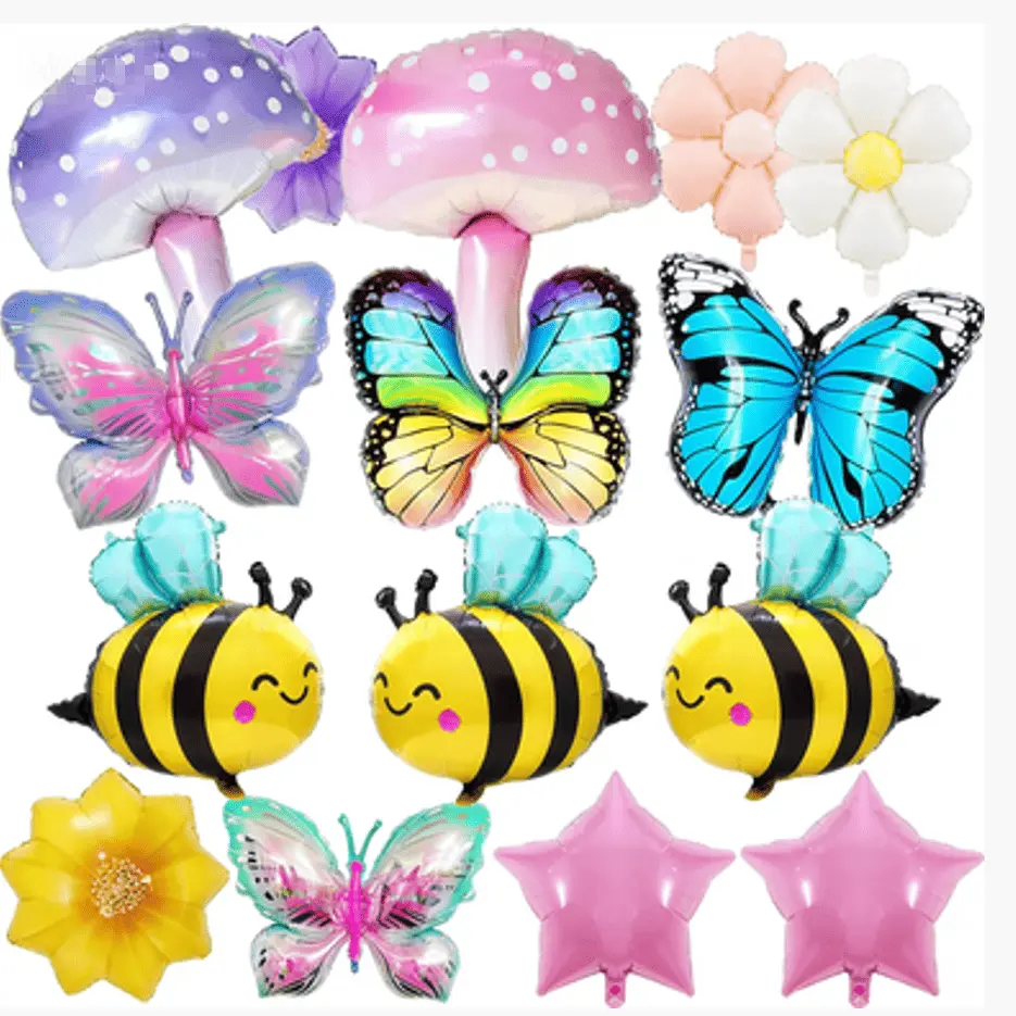 Belon foil bertema musim bunga